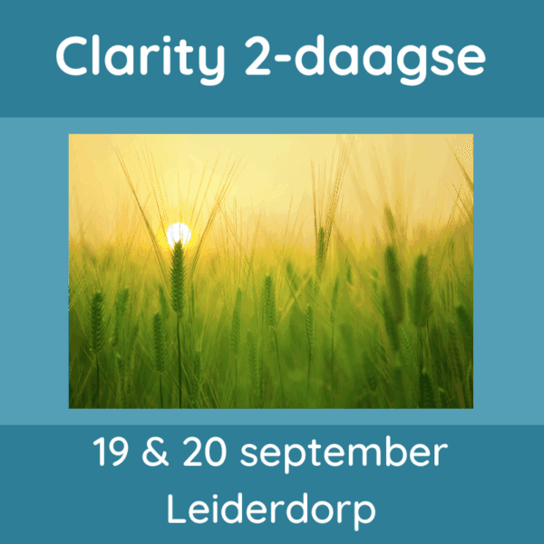 Clarity proces workshop september 2026